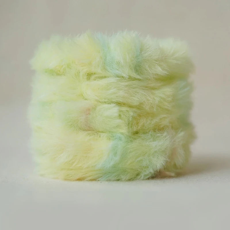 Gradient Rabbit Hair Twist Wire Sticks For Doll Making