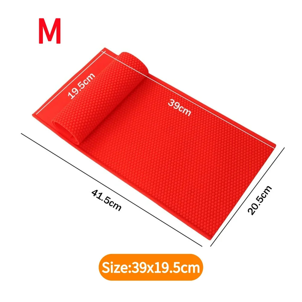 2pcs Beewax Foundation Sheet Mould Flexible Beeswax Foundation Press Mold Silicone Harmless Handmade Durable Beeswax Making Tool