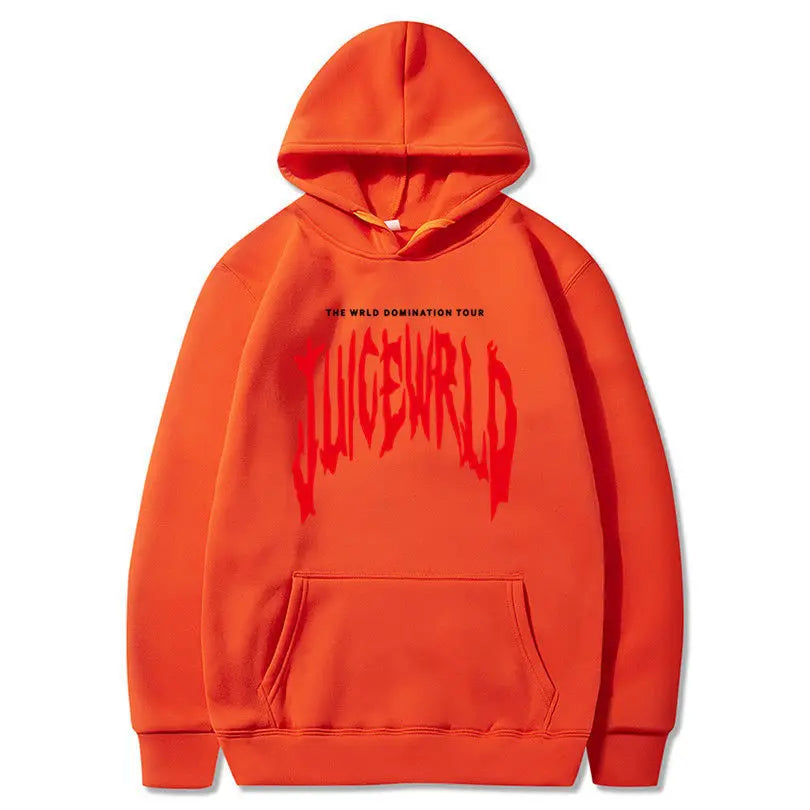 Rapper Juice Wrld 999 Letter Printed Hoodie Y2k Women's Casual Fashion Sportswear Autumn/Winter Hoodie Men's Women's Clothing