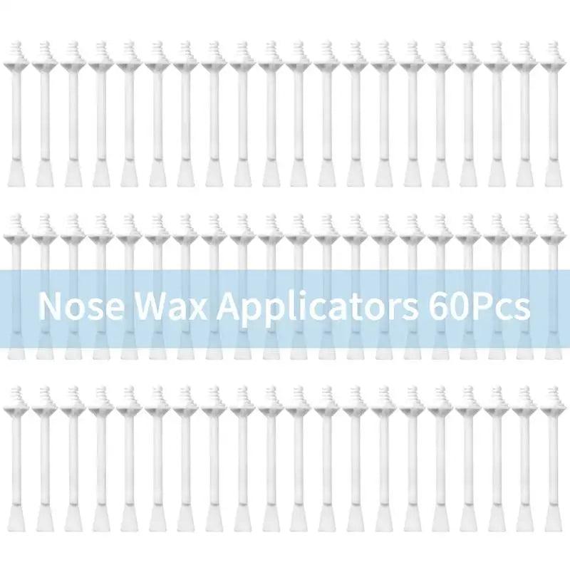 10/40/60/100pcs Nose Wax Sticks Nose Wax Applicators For Painless Nose Hair Removal Tool Wax Accessories Beeswax Safe