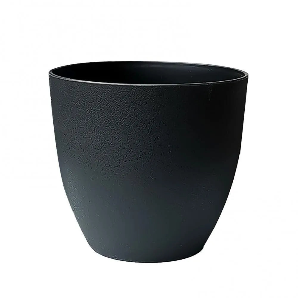 Frosted Imitation Stone Bonsai Flowerpot Balcony Plant Pot Home Decor Supplies Large-capacity Plant Growth And Cultivation Pot