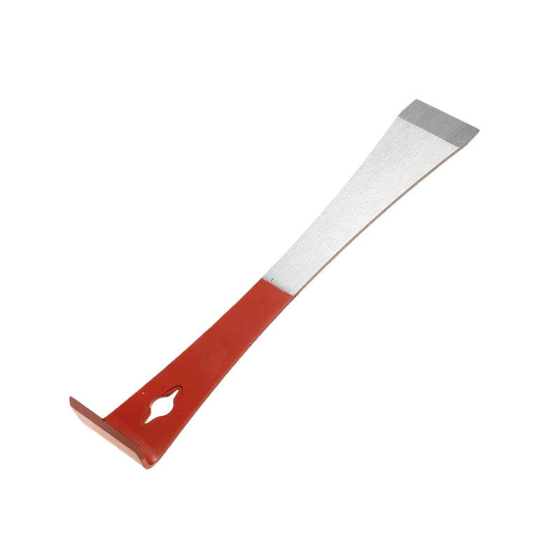 Beekeeping Equipment Red 26.5cm Stainless Bee Hive Tool Frame Lifter and Scraper J Shape Hook Beekeeper Tool Scraping Knife