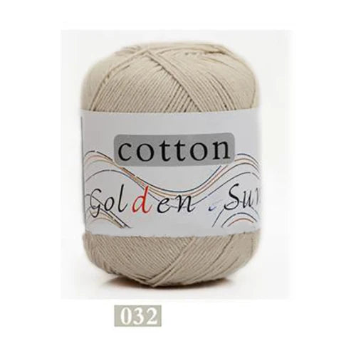 100 Percent Cotton Yarn for Hand Knitting and Crochet 8 Ply Worsted Soft Yarn for Sweaters and Blankets 50g 200m