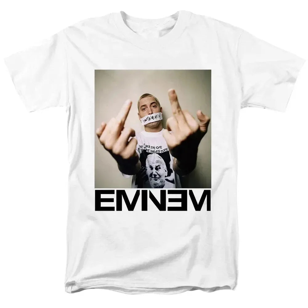 Eminem Graphic T-Shirt for Men Women and Kids Hip Hop Style Summer Fashion Top