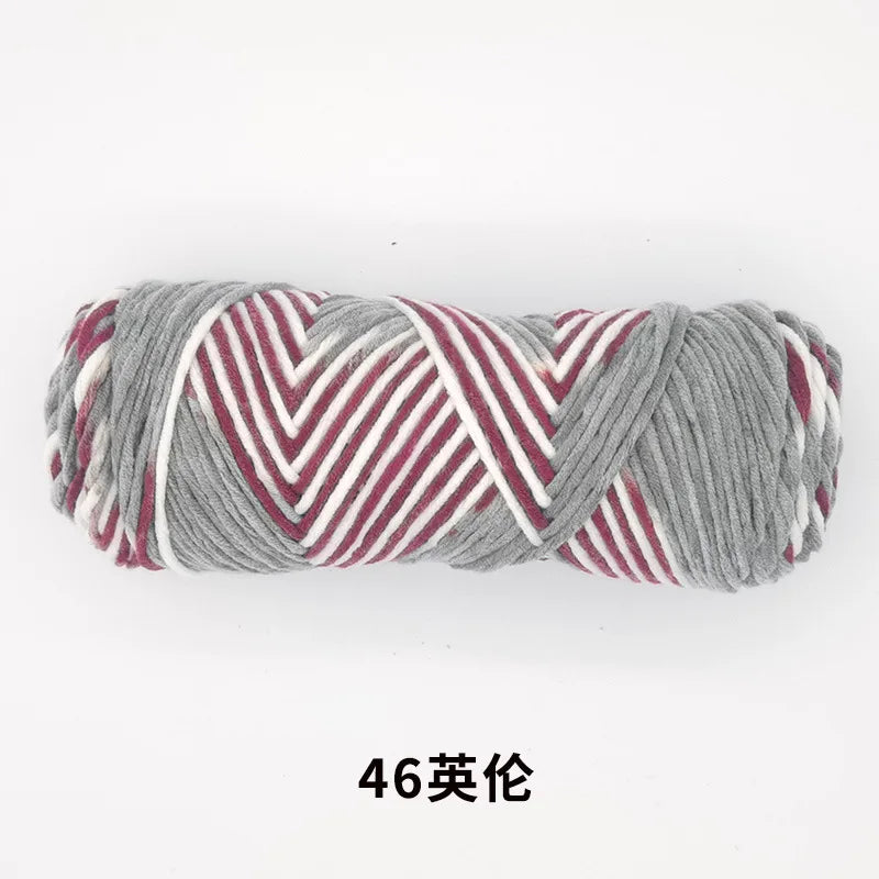 Milk Cotton Yarn 8 Ply Acrylic Crochet For Amigurumi Doll