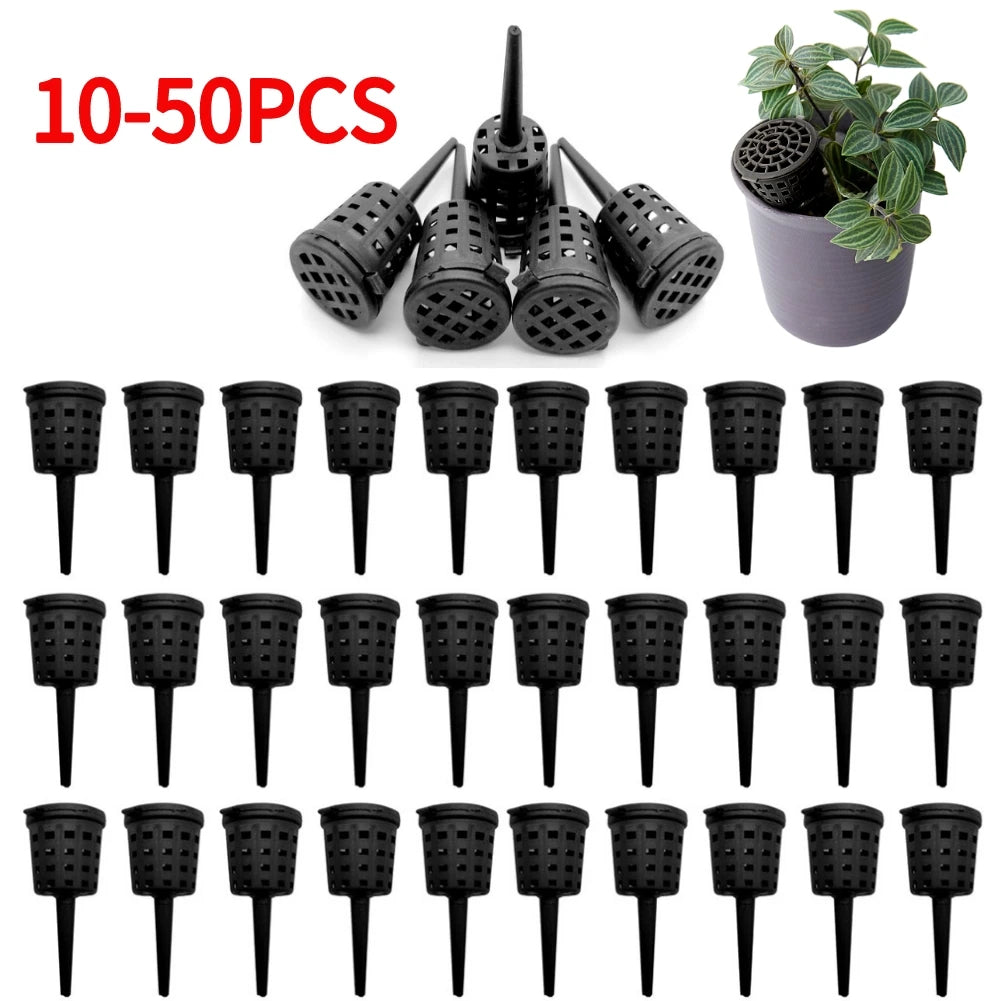 10-50pcs Fertilizer Basket with Lid Fertilizer Box Case Bonsai Fertilizer Container Easily Carrying Part Eco-friendly Tool