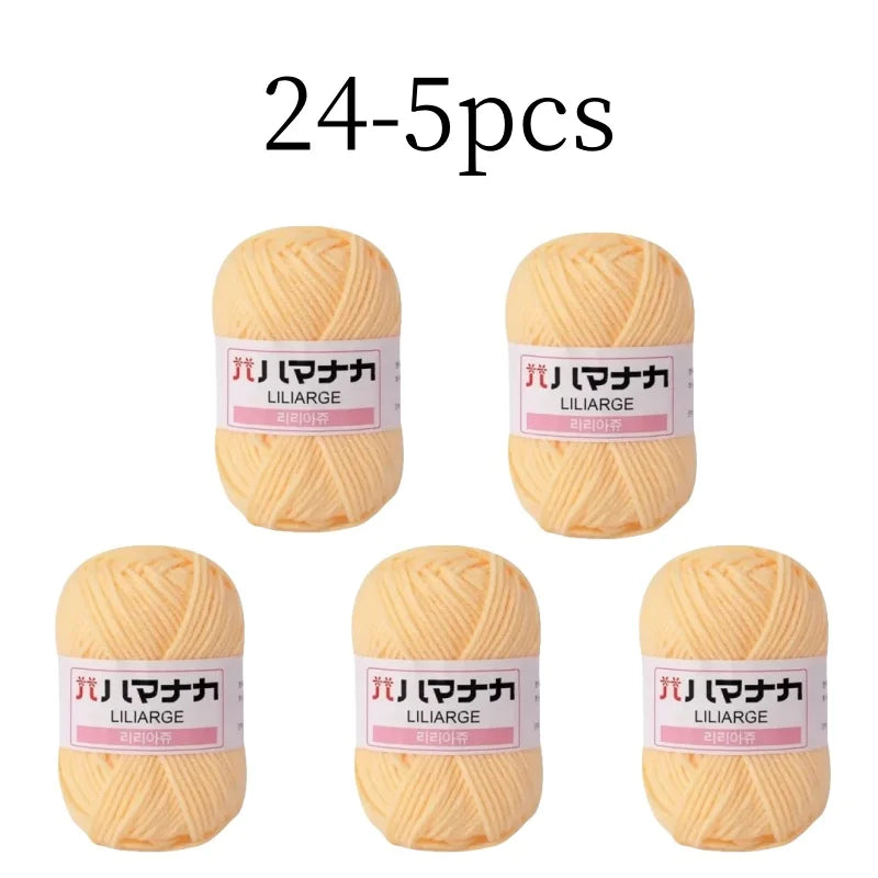 Soft Thick Wool Yarn For Knitting Crochet Classic 25g Ball