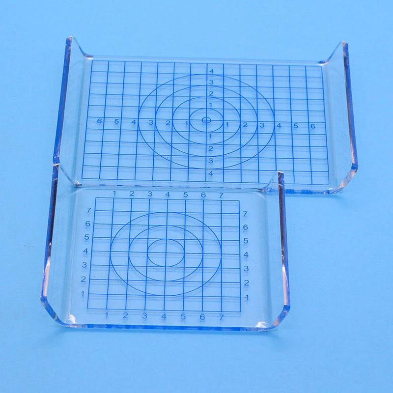 1Pcs Polymer Clay Tools Clay Diy Tool Clear Acrylic Sheet Clay Roller Backing Board Grid For Pottery Plasticine Shaping