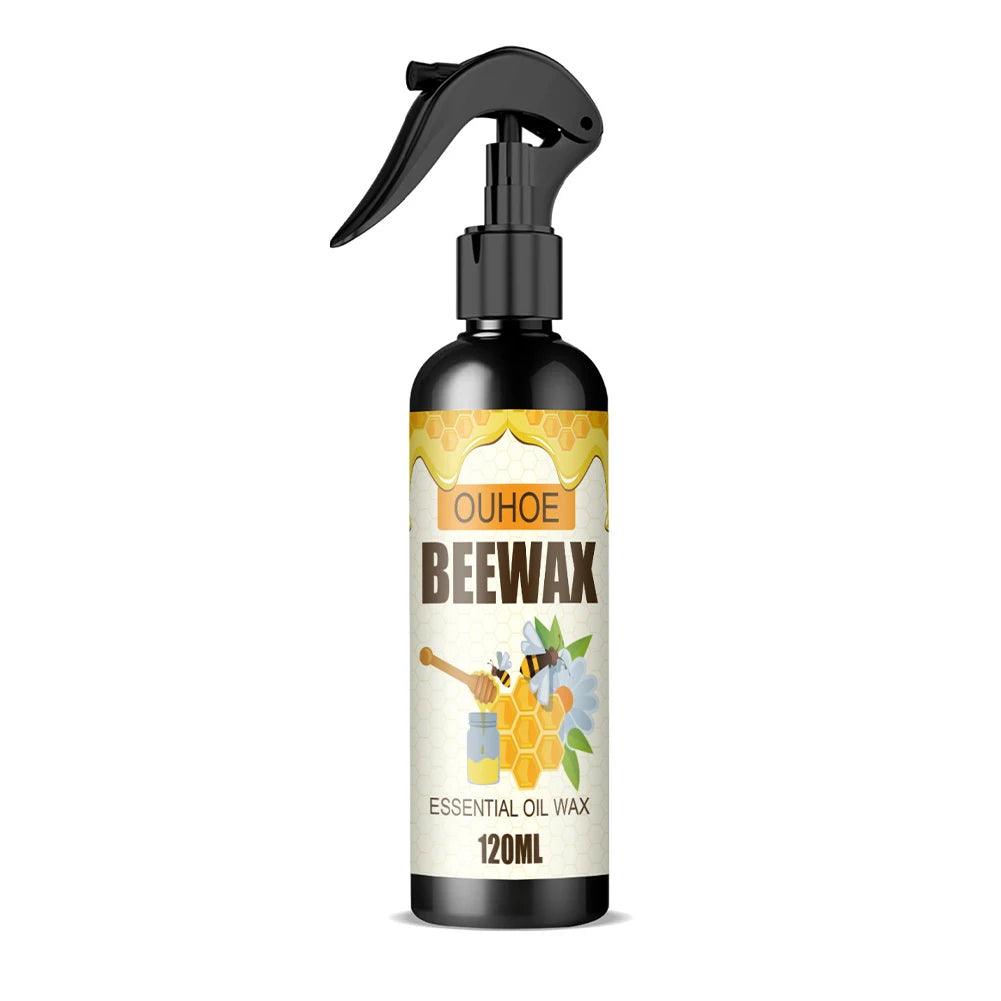 120ml Furniture Solid Wood Care Beeswax Spray Waterproof Multipurpose Wear Resistant for Wooden Furniture Floors
