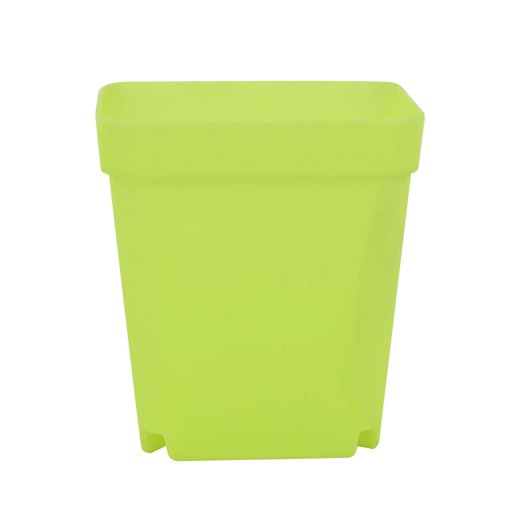 10PCS Gardening Mini Small Square Pot Seven Colors Flower Pot Succulent Pot Little Black Square Plastic Pot Seedling Tray TMZ
