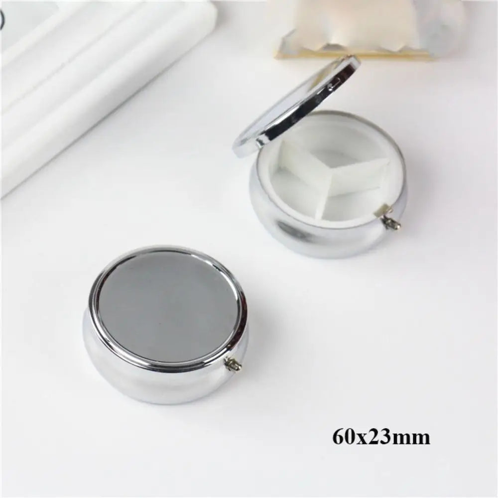 Mini Tin Jar Container New Detachable Portable Candle Jars Pill Jewelry Storage Jewelry/Pill