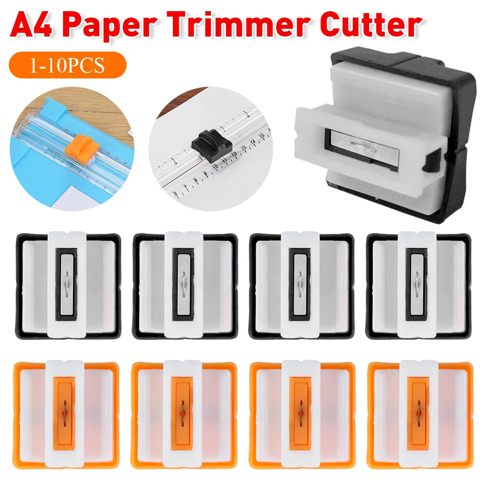 A4/A5 Paper Cutting Replacement Blades Guillotine Paper Cutter with Pull-out Ruler for Photo Trimmers Scrapbooking Supplies