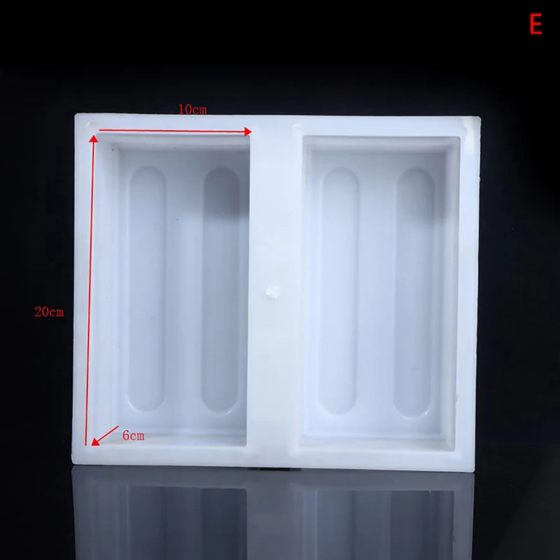 DIY Paving Brick Mould Shaped Walk Maker Reusable Concrete Path Maker Mold SteppingFor Lawn Patio Yard Garden