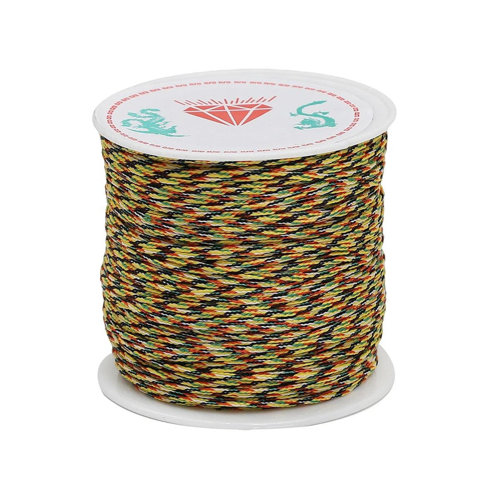50M/roll 0.8mm Nylon Thread Cord Chinese Knot Cord Bracelet Braided String For DIY Tassels Beading String Jewelry Making