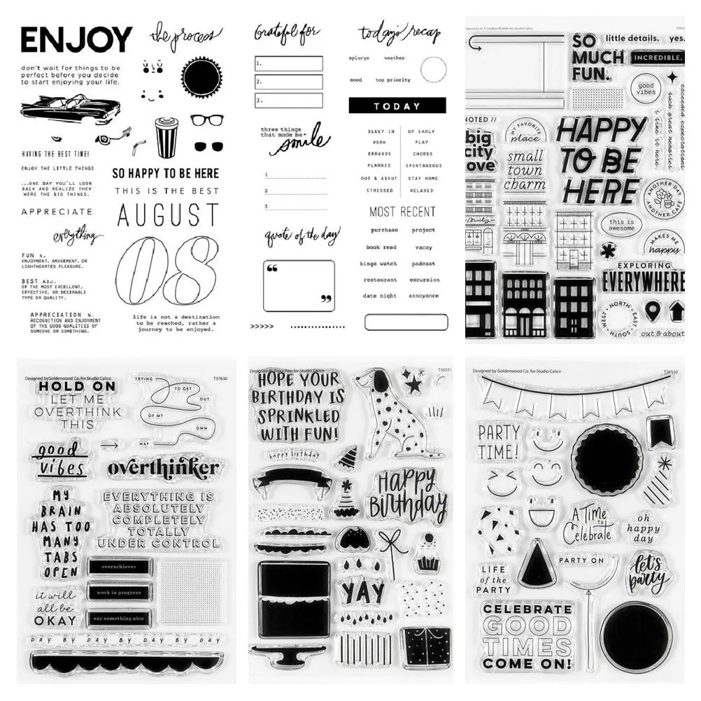 New English Clear Stamp For DIY Scrapbooking/Card Making A7257