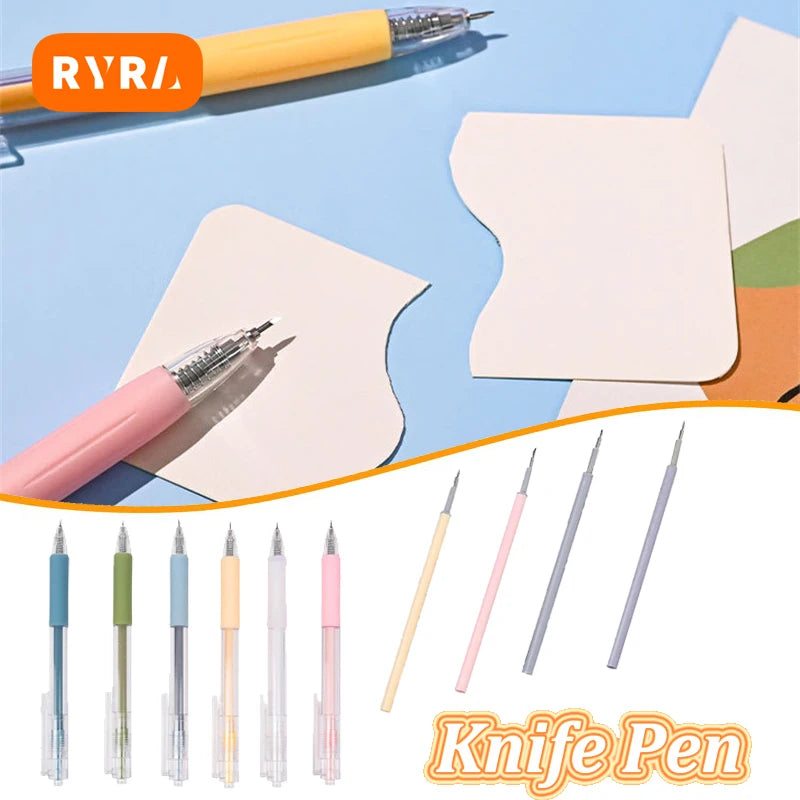 Paper Cutter Pen Knife Cut Stickers Scrapbooking Cutting Tool Express Supplies DIY Craft Supplies Paper Cutting Carving Tools