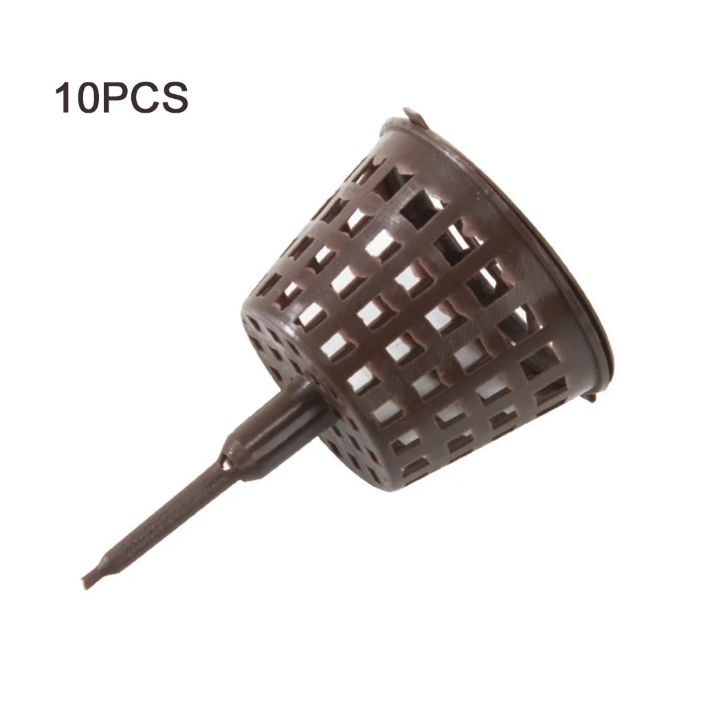 10PCS/Set Fertilizer Lid Basket Bonsai Planting Tool Gardening Supplies Garden Nursery Automatic Fertilization Fertilizer Box