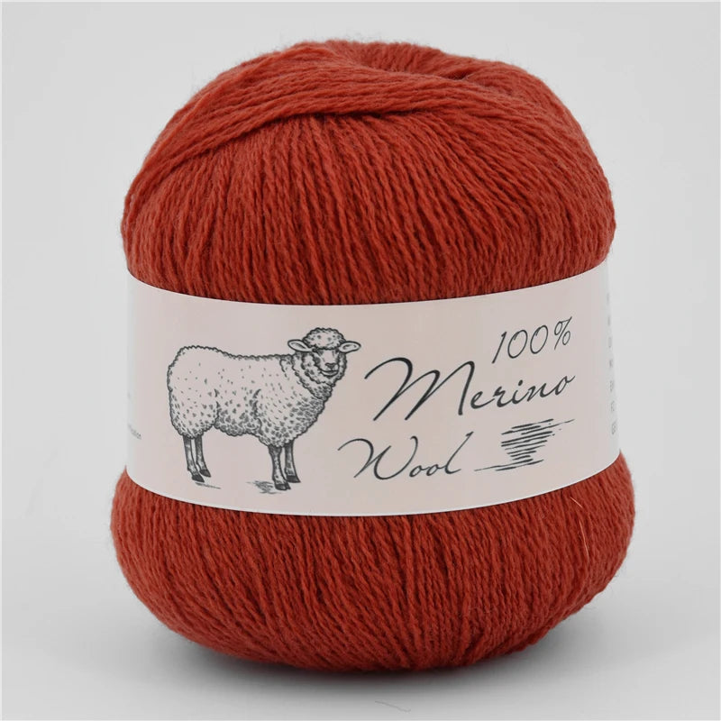 100 Percent Wool Yarn for Knitting Lightweight Crochet Thick Thread Hand Knitted Mohair Sweater Merino Wool 50g