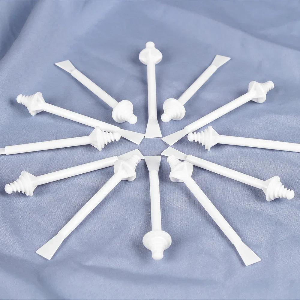 100PCS Nose Wax Sticks Nose Wax Applicators For Painless Nose Hair Removal Tool Wax Accessories Beeswax Safe