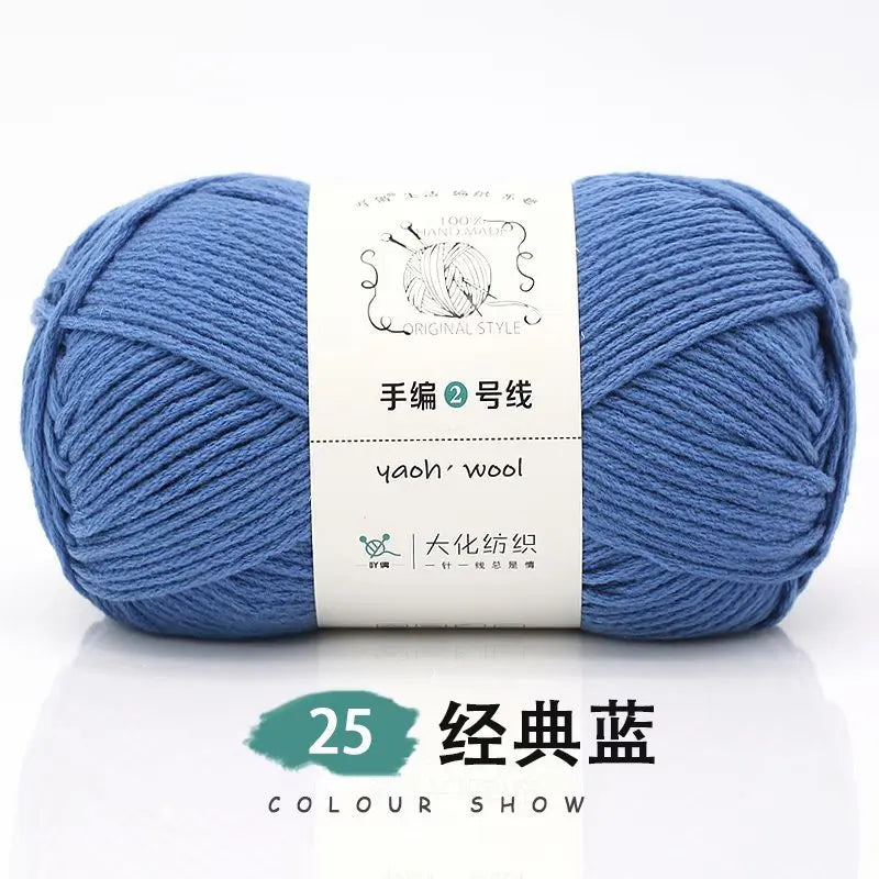 100g 100 Percent Acrylic Yarn for Hand Knitting and Crochet DIY Projects 200M Length