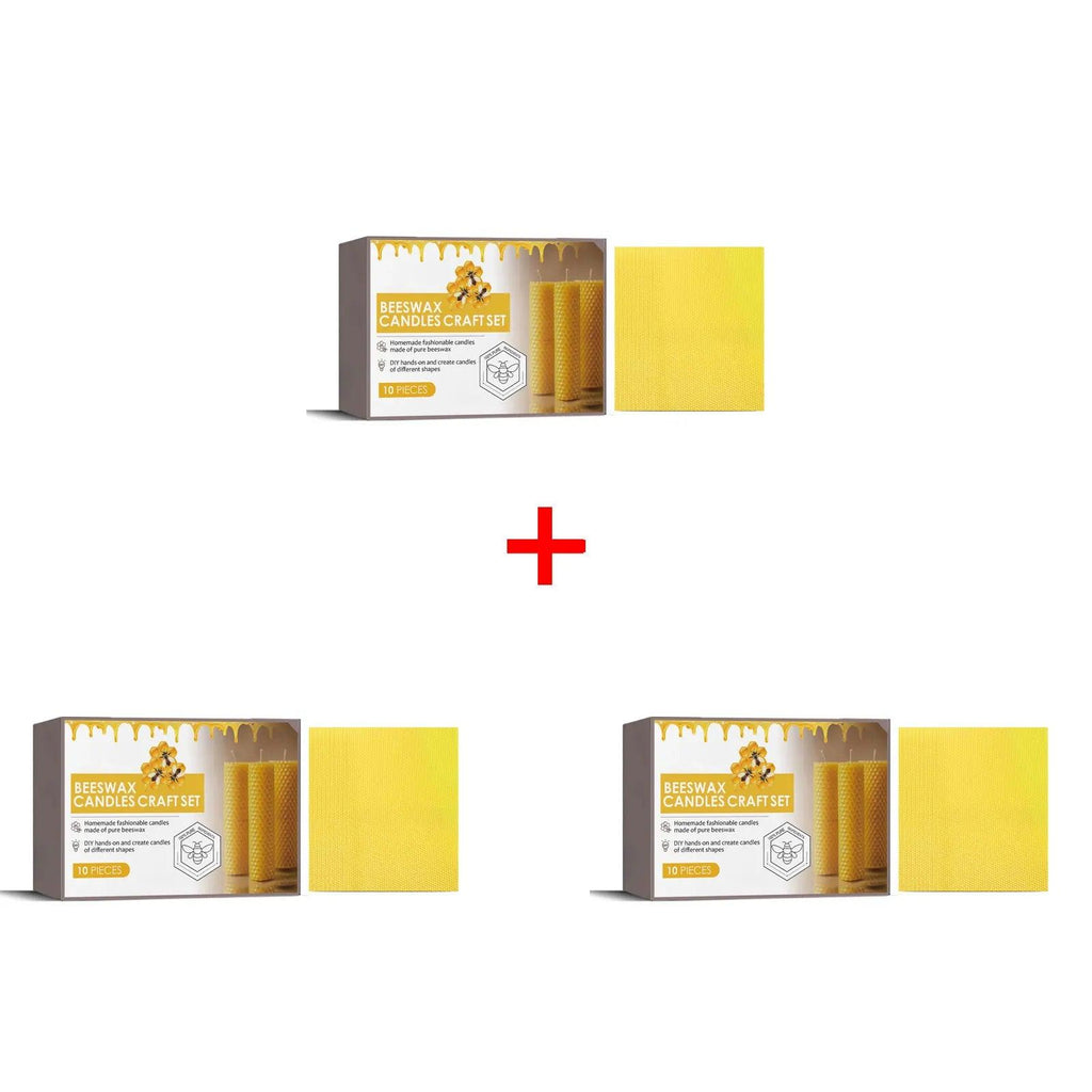 Beekeeping Foundation Sheets Natural Beeswax Sheets DIY Honey Candles Maker Beehive Nest Wax Beehoney Comb Frame Beeswax Sheets