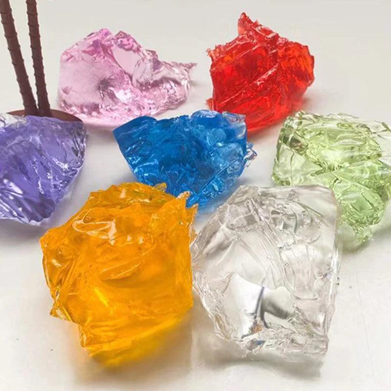 100g Jelly Wax DIY Candle Making Material Colorful Transparent Wax Raw Material Crystal Scented Gel Wax Handmade Supplies - Winord