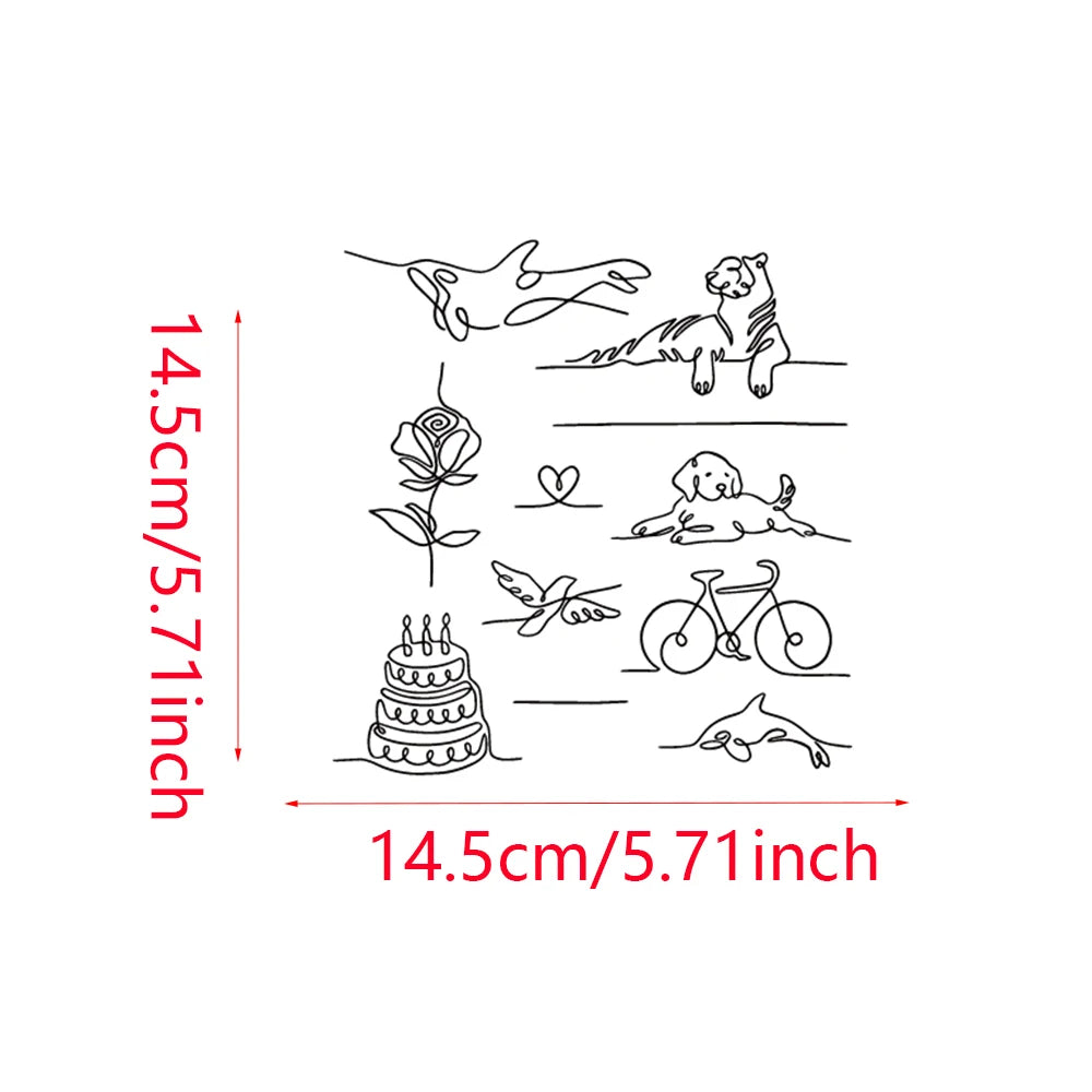 Easter Party Decorations Metal Cutting Dies and Stamps for Scrapbooking Craft Stencil Embossing Supplies Clear Stamps