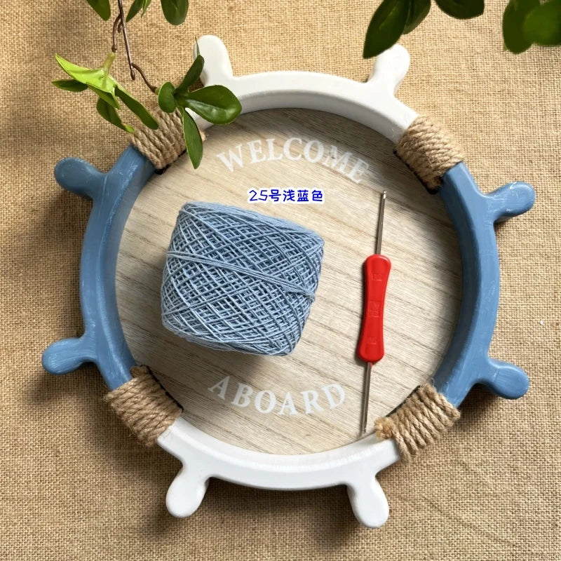 100g 100% Cotton Crocheting Lace Yarn for Hand Knitting and Amigurumi Projects