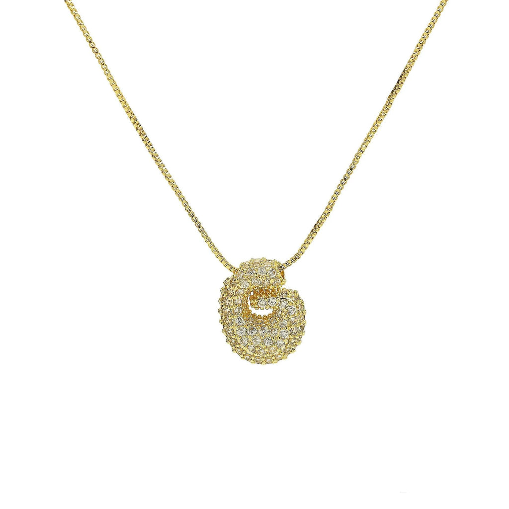 Gold Plated Balloon 26 Alphabet Letter Pendant Necklace Copper Zircon Bubble Initial Pendant For Women Personality Chain Jewelry