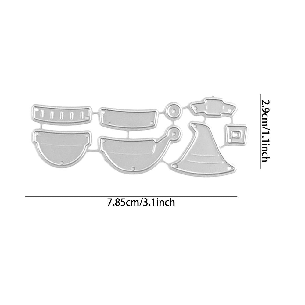 Mini String Of Lights Metal Cutting Dies For DIY Scrapbooking Card Making Decoration Paper Craft