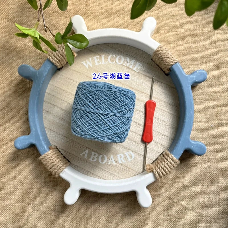 100g 100% Cotton Crocheting Lace Yarn for Hand Knitting and Amigurumi Projects