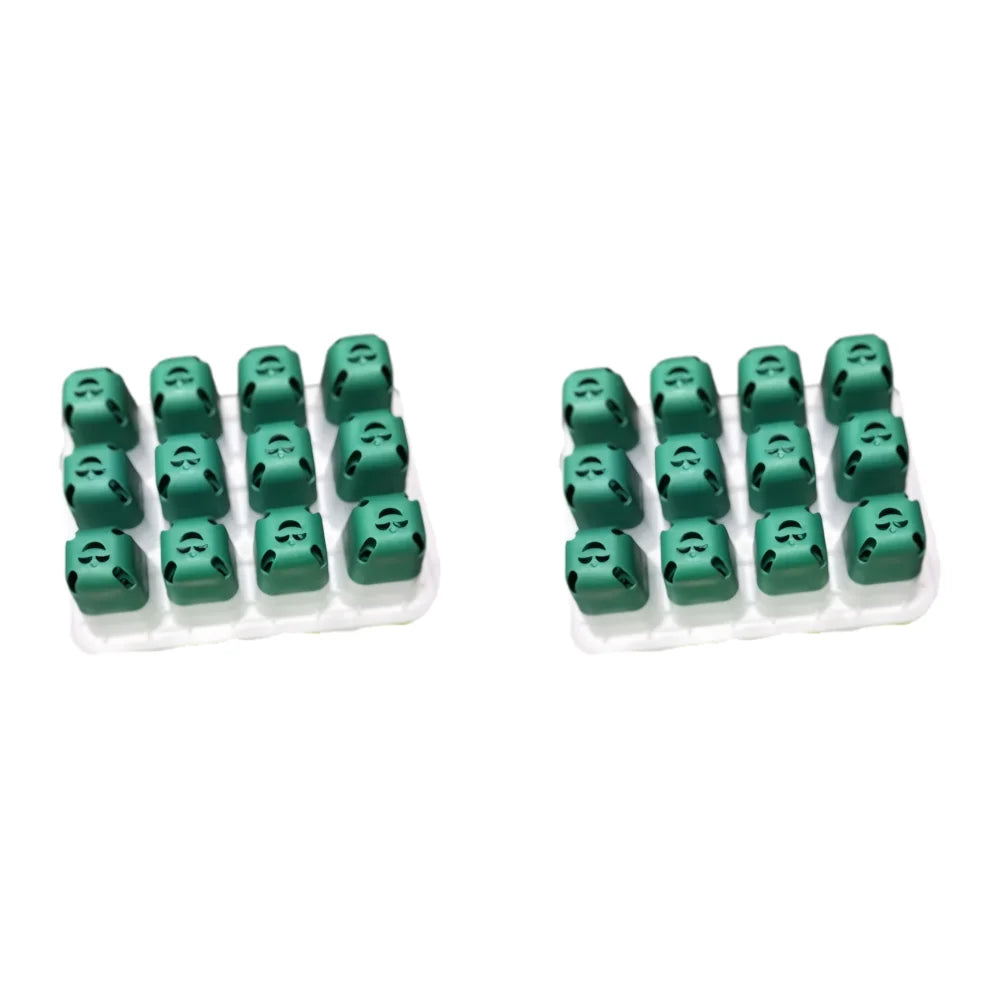 5-1pcs Seedling Starter Tray Kit 12 Holes Nursery Seedling Dish Soft Silicone Plastic Seed Starter Breathable Plant Growth Tray
