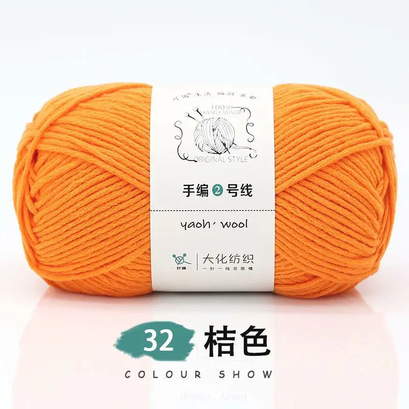 100g 100 Percent Acrylic Yarn for Hand Knitting and Crochet DIY Projects 200M Length