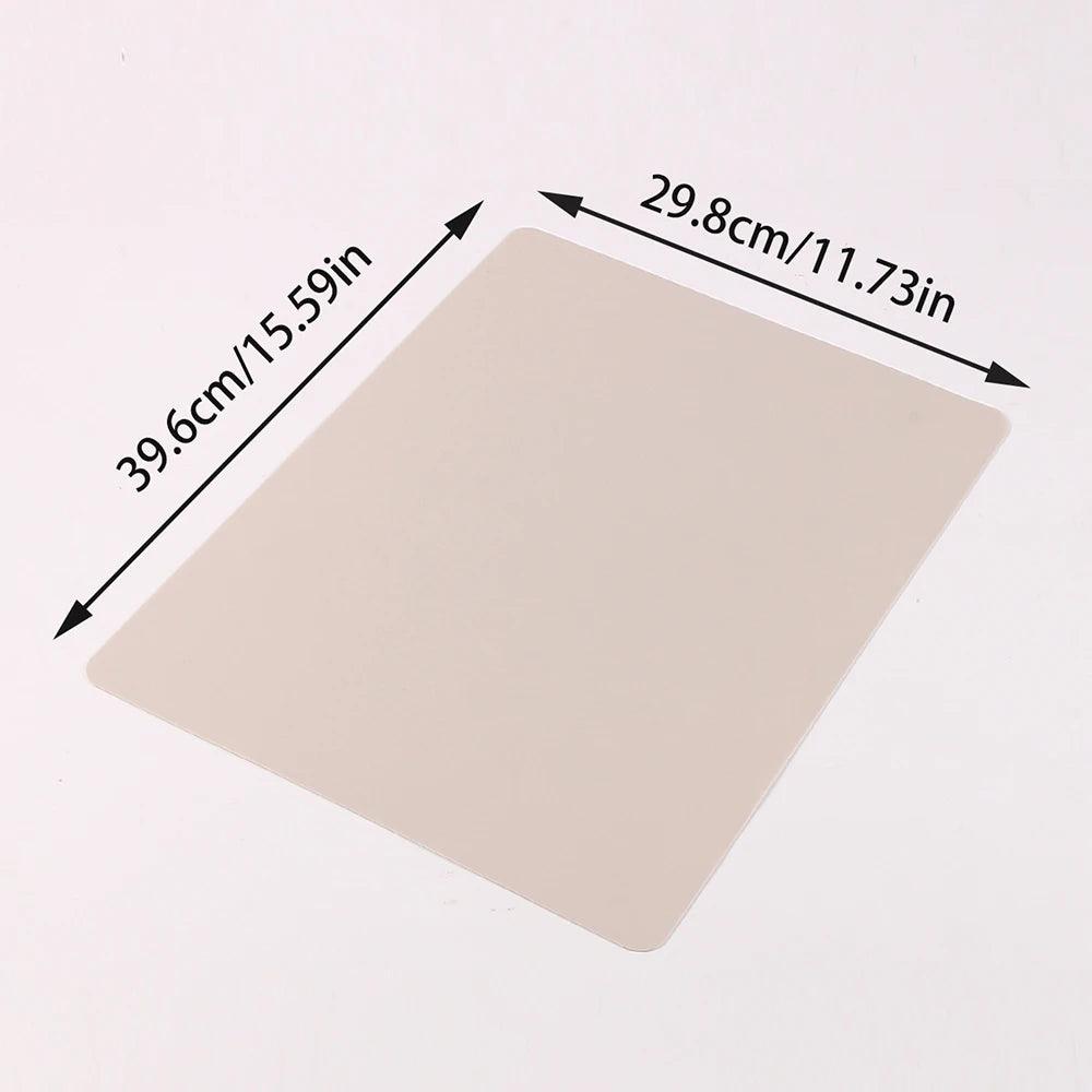 Table Protector Silicone Placemat 40x60cm Kids DIY Crafts Table Mat Heat Resistant Waterproof Non Slip Kitchen Counter Protector