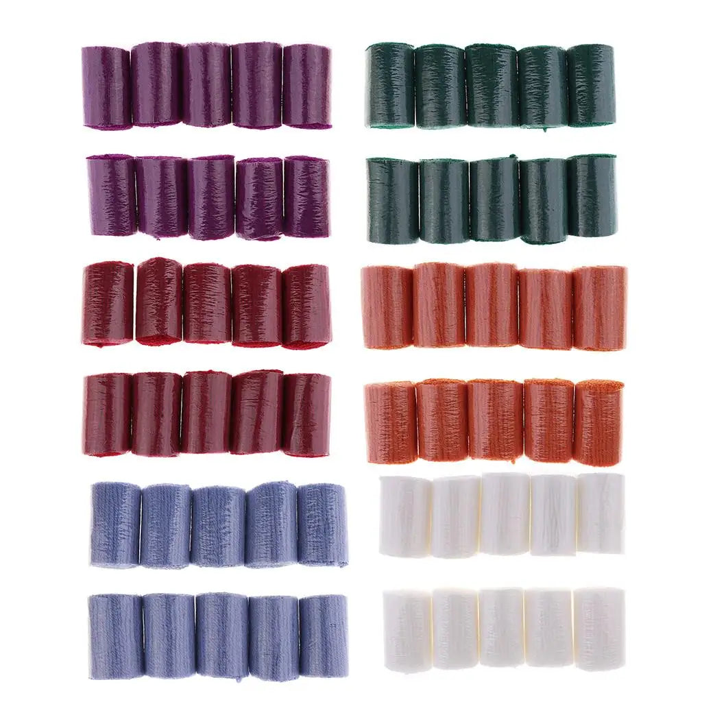 10 Bundle Acrylic Yarn Assorted Colors For Knitting Crochet
