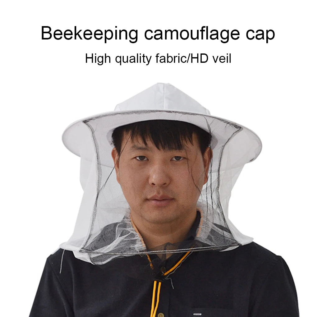 2pack/lot Beekeeping Hat With Fabric Mesh Bees At Bay With Style High Definition Veil High-quality Fabric Multi-purpose