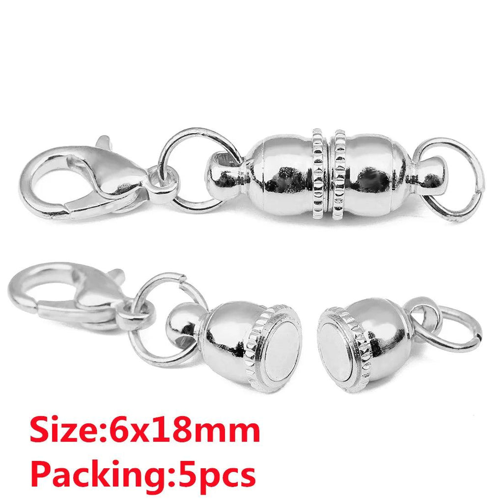 5-10 Sets/Lot Magnetic Clasps for Jewelry Making DIY Bracelet Necklace Magnet Clasp Connector Buckle Fasteners Accessories