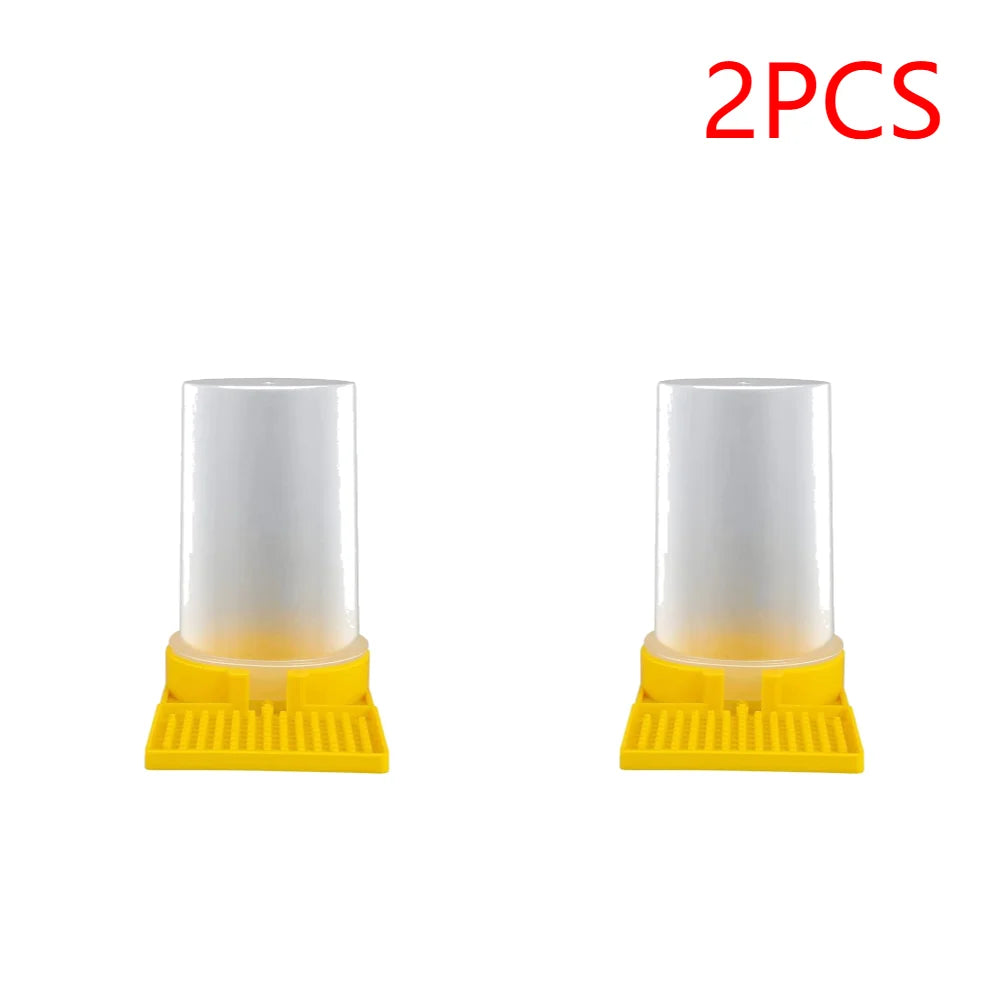 1/2PCS Non-toxic Bee Feeder Honey Bee Nest Door Feeding Drinking Water Box Beekeeping Water Dispenser Watering Bee Drinker Tool