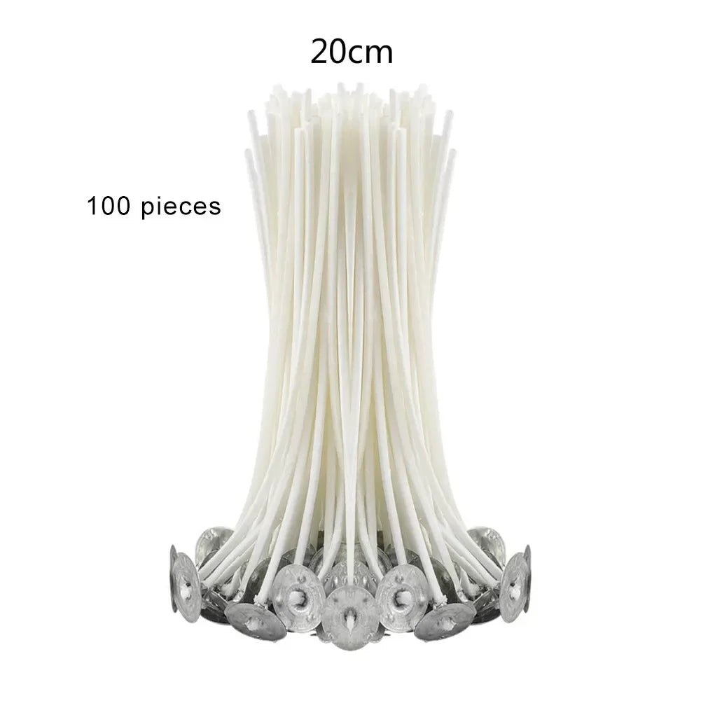 DIY Wax Core 61 M Long Cotton Braided Candle Wick Smokeless Aromatherapy Candle Wire Handmade Candle Making Accessories