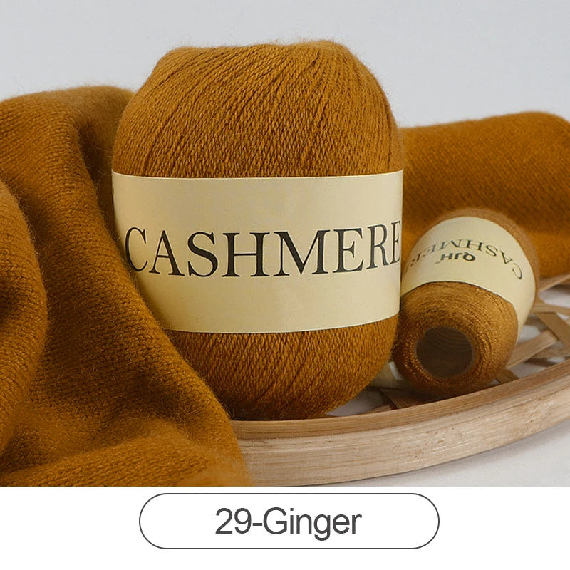 Ladies Cashmere Yarn Anti Pilling Soft Hand Knit Wool Balls