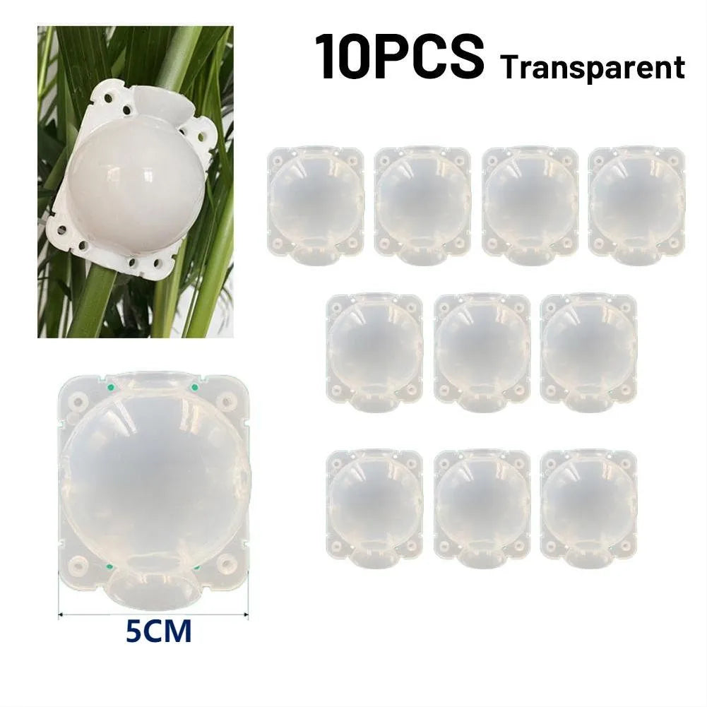 10Pcs Plant Rooting Ball High Pressure Graft Breeding Case Nursery Box Propagation Jardinage Plant Root Pot Garden Accessories