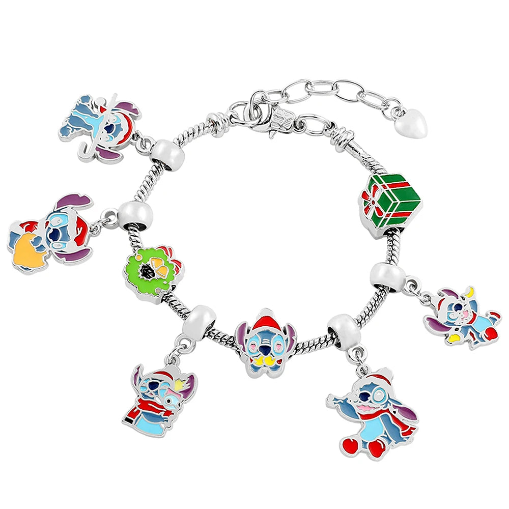 Anime Christmas Stitch bracelet fashion DIY jewellery accessories bracelet bracelet girls Christmas gift