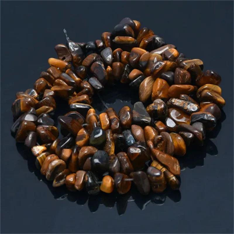 16 Inch Natural Stone Beads Chips Beads 5-8mm Irregular Crystal Agate Gravel Beads Diy Bracelet For Jewelly HK058