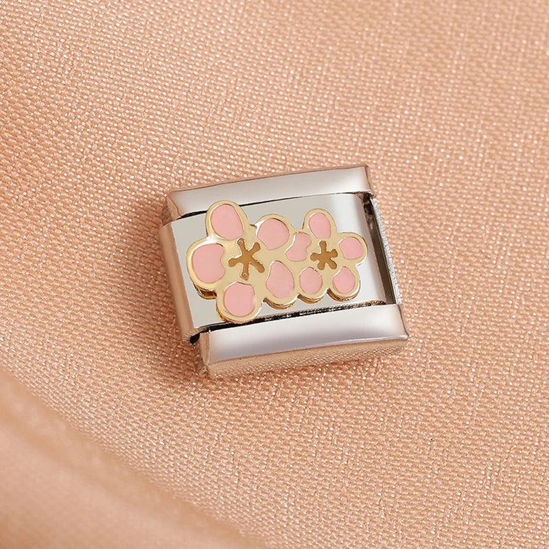 Fashion Eye Star Cute Animals Star Fish Spider Poker Queens Friendship Charm Italian Link Fit 9mm Bracelet Making DIY Jewelry
