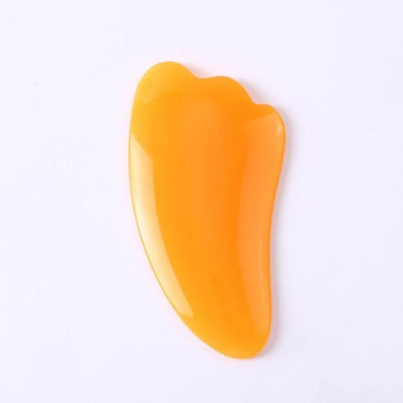 Original Guasha Massage Face Massag Resin Beeswax Gua Sha Imitation Jade Board Acupoint Eye Care SPA Massager Tool massage