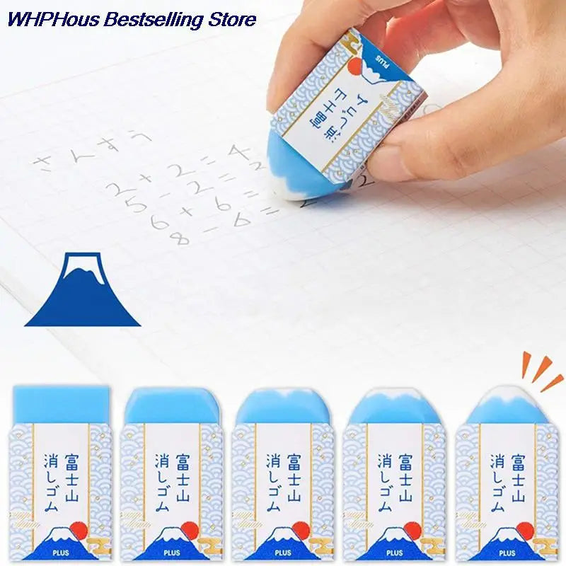 Mountain Fuji Eraser Air-in Erasers for Pencils Cleaning Creative Japanese Stationery Office School Supplies