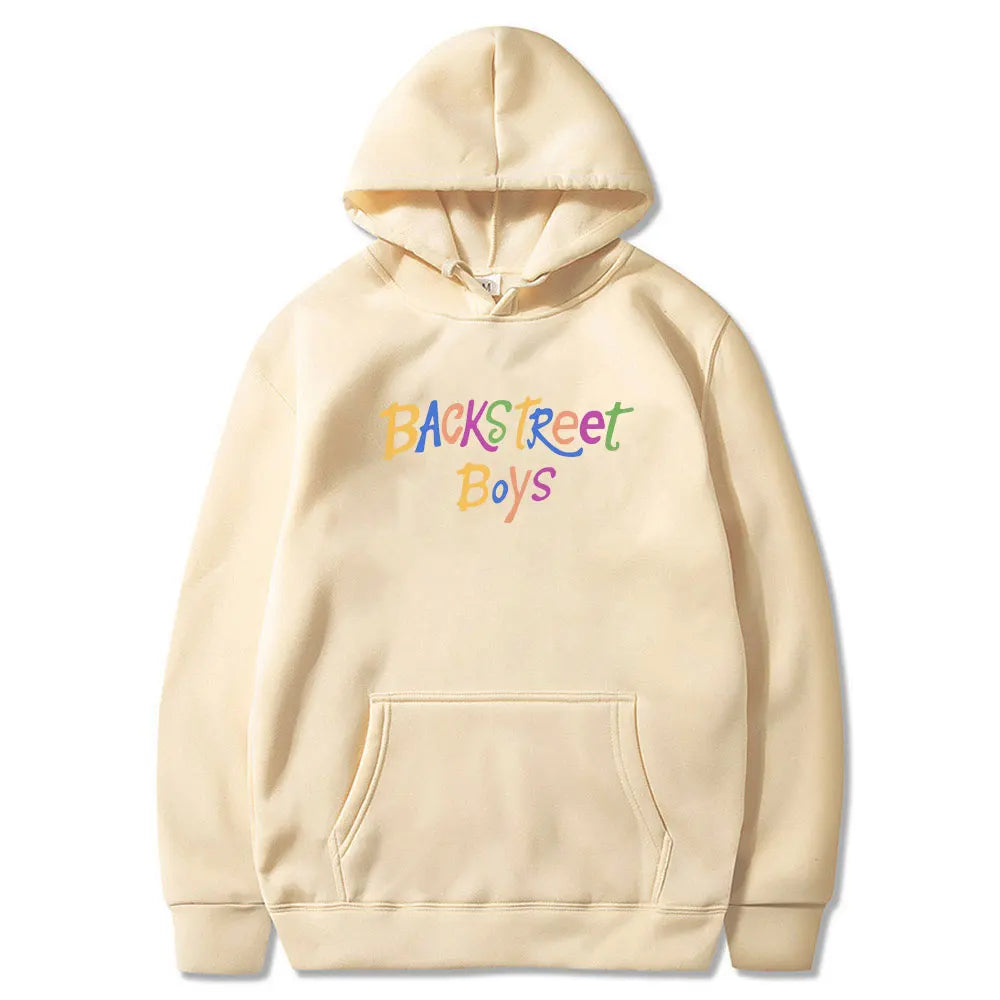 Backstreet Boys Graphic Hoodie Boy Band Bsb Group Pop Music Pullover Sweatshirt Men's Fashion Oversized Fleece Cotton Hoodies