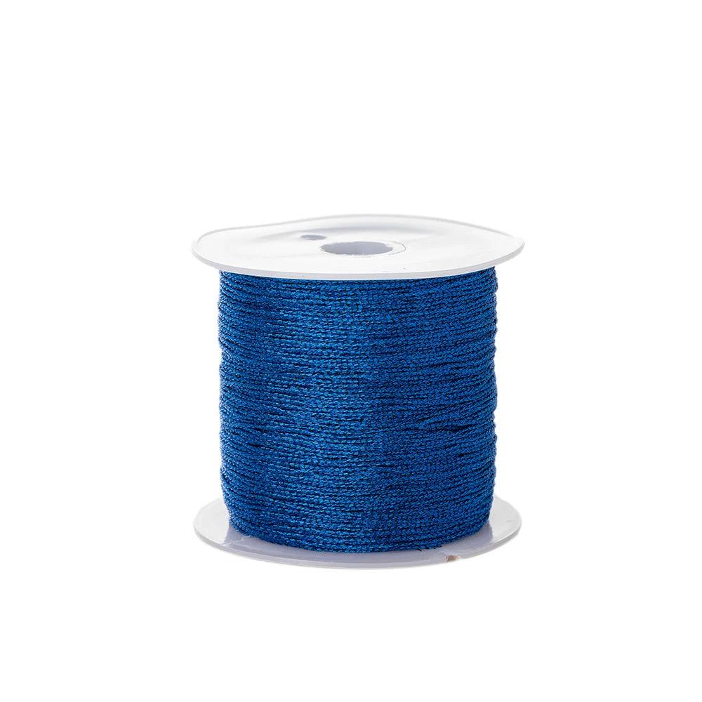 0.4mm 50m Crafts Nylon Cord For Jewelry Making Beading Braided Nylon Satin String for Bracelets Rattail Trim Chinese Knot