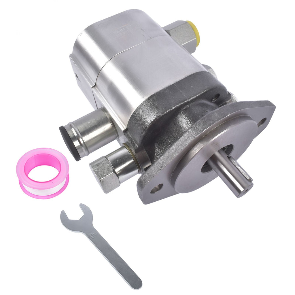 Aluminum Hydraulic Log Splitter Pump 22GPM 2-Stage Gear Pump, HI/LO Gear Pump, Wood Splitter Pump 3000 PSI 3600RPM