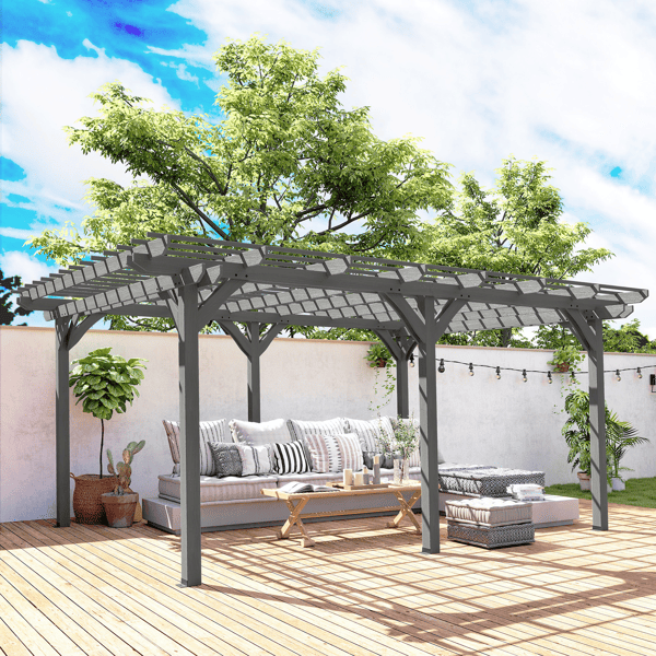 arbecue and cooking pergola